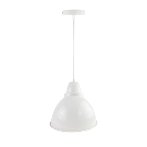 Lámpara Colgante BRITISH II Blanca
