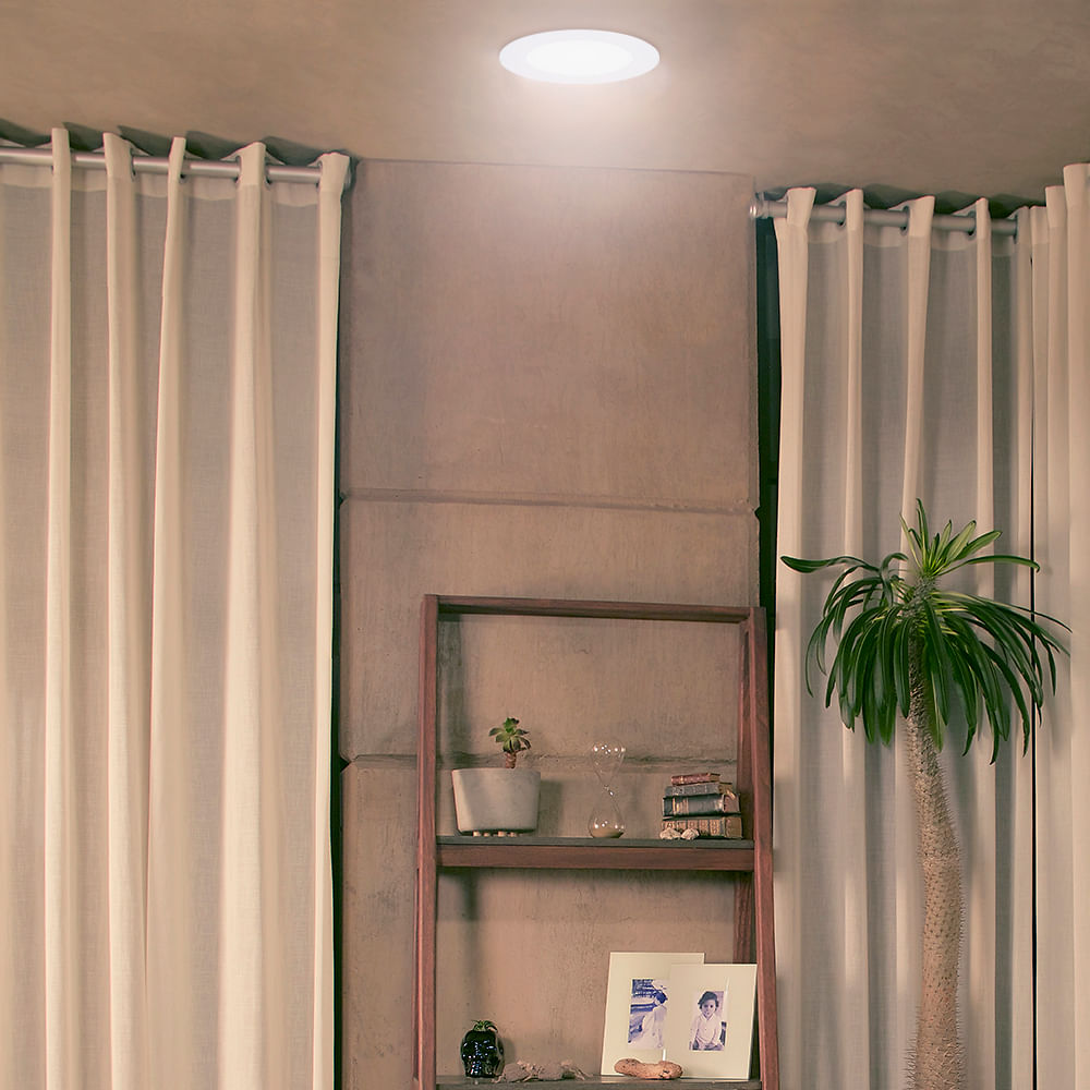 Downlight LED para interiores SARGAS, luz blanco calido de 12W, para  empotrar en techo, color blanco, TECNOLITE. – Lumi Material Electrico