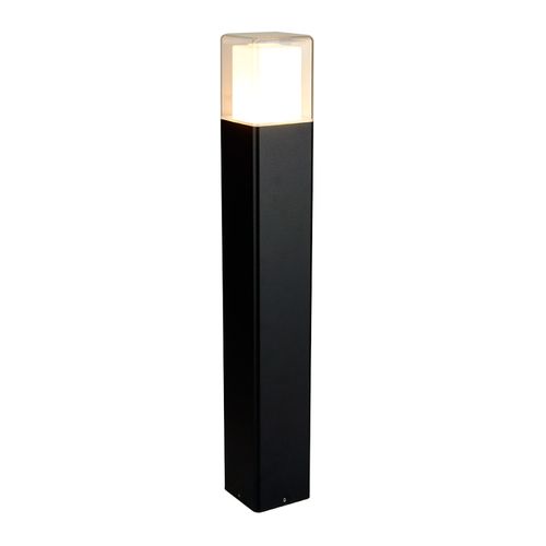 Mini poste de exterior LED para sobreponer, 13 W, Luz suave cálida
