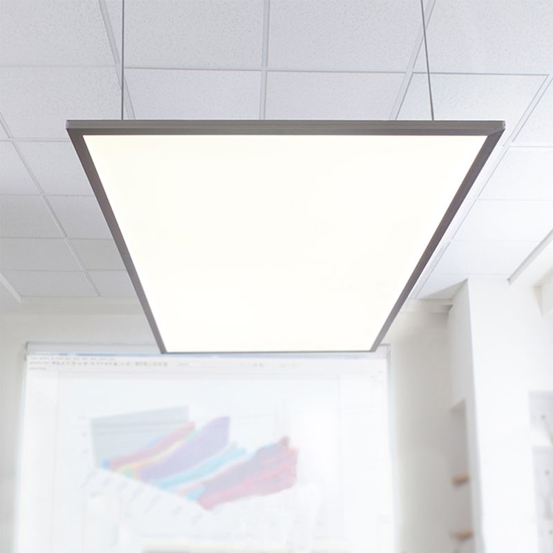 Panel LED 2x4 Suspendido/Empotrado, 60 W, Luz de Día, No atenuable