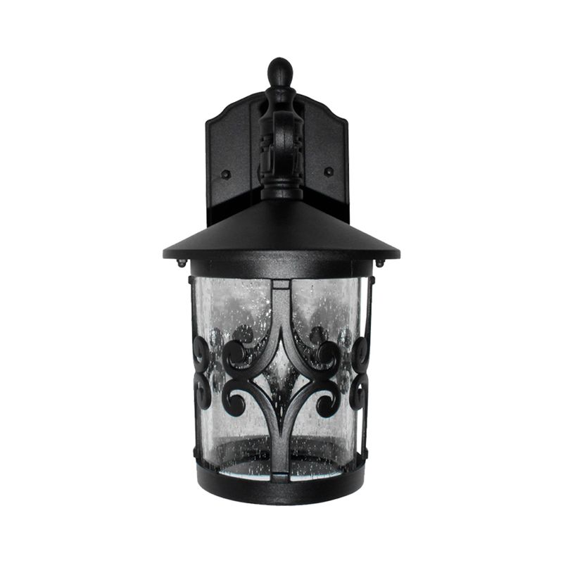 lámpara de exterior color negro