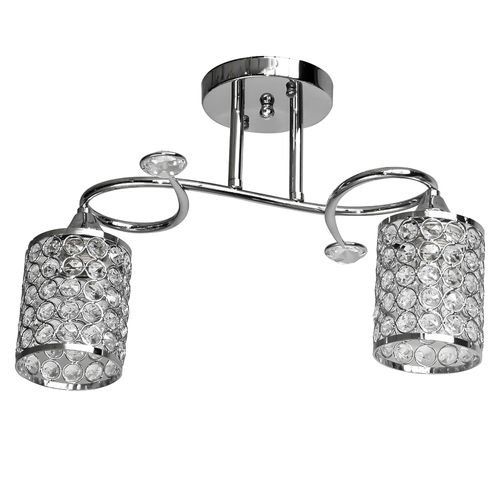 Semiplafón Mil Luces KALISH 002 Cromo