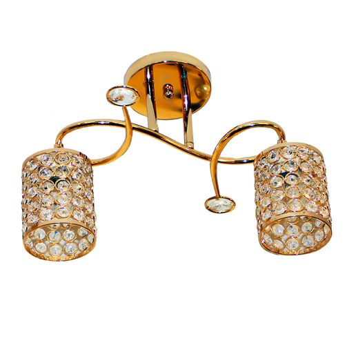 Semiplafón Mil Luces KALISH 002 Dorado