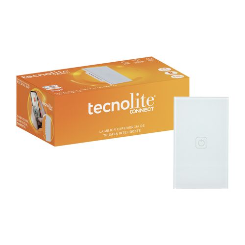 Apagador Inteligente WiFi 1 Botón Táctil